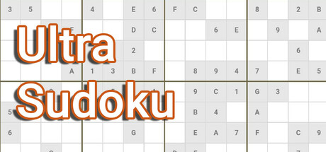 Steam header art for Ultra Sudoku