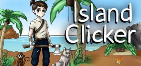 Steam header art for Island Clicker