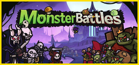 Steam header art for Monster Battles