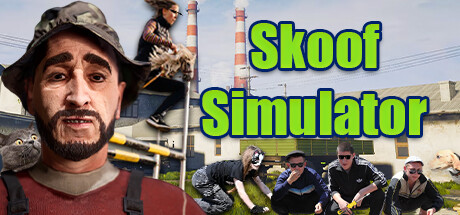 Steam header art for Skoof Simulator