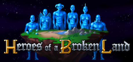 Steam header art for Heroes of a Broken Land