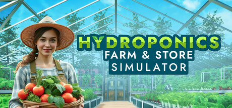 Steam header art for Hydroponics Farm & Store Simulator