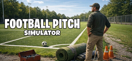 Steam header art for Football Pitch Simulator