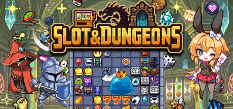 Steam header art for Slot & Dungeons