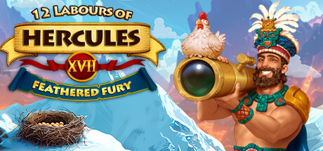 Steam header art for 12 Labours of Hercules XVII: Feathered Fury