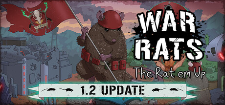 Steam header art for WAR RATS: The Rat em Up