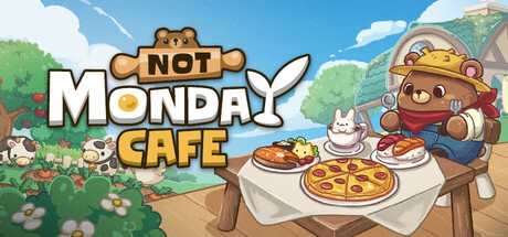 Steam header art for Not Monday Cafe