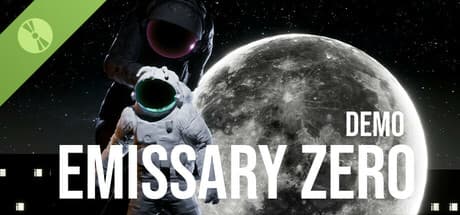 Steam header art for Emissary Zero Demo