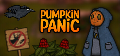 Steam header art for PUMPKIN PANIC