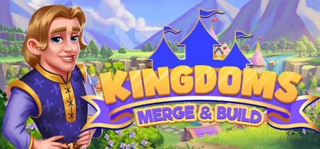Steam header art for Kingdoms: Merge & Build