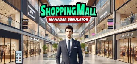 Steam header art for ShoppingMall: Manager Simulator