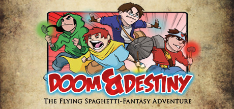 Steam header art for Doom & Destiny