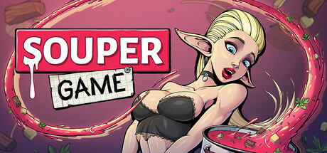 Steam header art for Souper Game