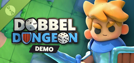 Steam header art for Dobbel Dungeon Demo