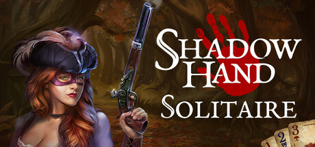 Steam header art for Shadowhand Solitaire