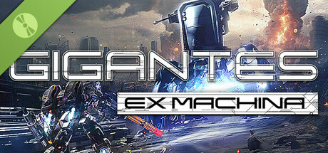 Steam header art for Gigantes Ex Machina Demo