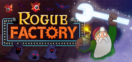 Steam header art for Rogue Factory