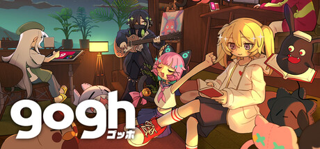 Steam header art for gogh: Focus with Your Avatar
