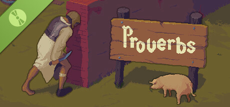 Steam header art for Proverbs Demo
