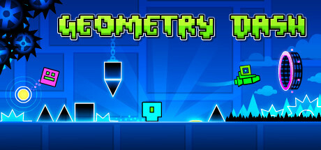 Steam header art for Geometry Dash