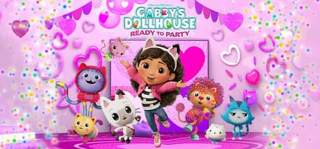 Steam header art for DreamWorks Gabby’s Dollhouse: Ready to Party