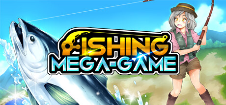 Steam header art for Fishing Mega-Game