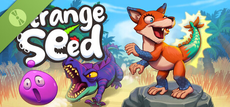 Steam header art for Strange Seed Demo