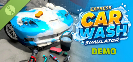 Steam header art for Express Car Wash Simulator Demo