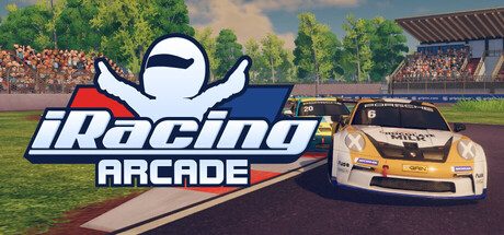 Steam header art for iRacing Arcade