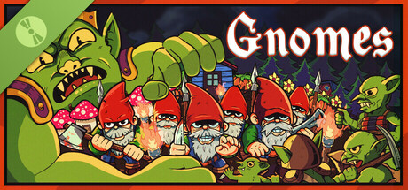 Steam header art for Gnomes Demo