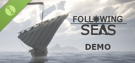 Steam header art for Following Seas Demo