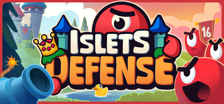 Steam header art for Islets Defense