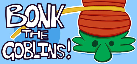 Steam header art for Bonk The Goblins!
