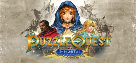 Steam header art for Puzzle Quest: Immortal Edition