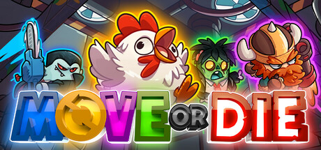 Steam header art for Move or Die
