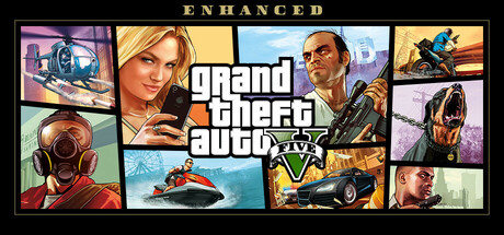 Steam header art for Grand Theft Auto V Enhanced