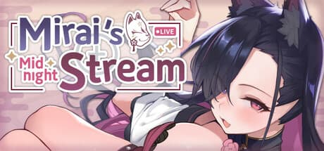 Steam header art for Mirai's Midnight Stream