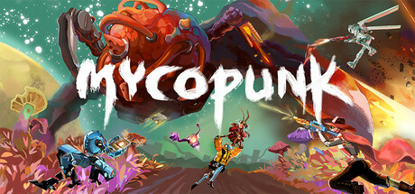 Steam header art for Mycopunk