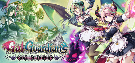 Steam header art for Gal Guardians: Servants of the Dark