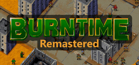 Steam header art for Burntime Remastered