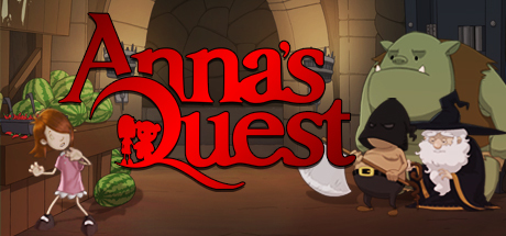 Steam header art for Anna's Quest