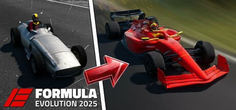 Steam header art for Formula Evolution 2025