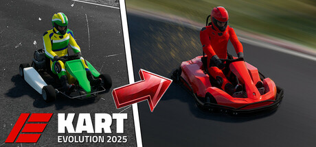 Steam header art for Kart Evolution 2025