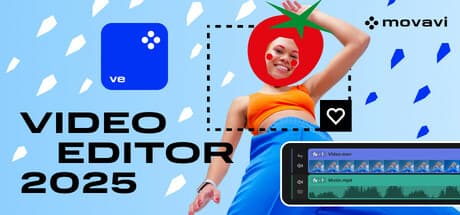 Steam header art for Movavi Video Editor 2025