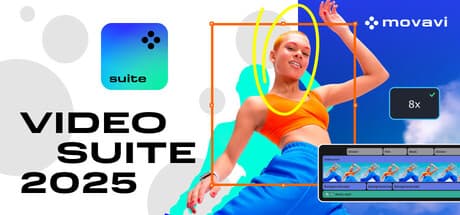 Steam header art for Movavi Video Suite 2025 Steam Edition