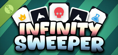 Steam header art for Infinity Sweeper Demo