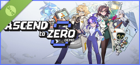Steam header art for Ascend to ZERO Demo