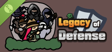 Steam header art for Legacy of Defense Demo