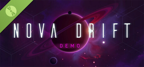 Steam header art for Nova Drift Demo