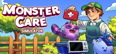 Steam header art for Monster Care Simulator